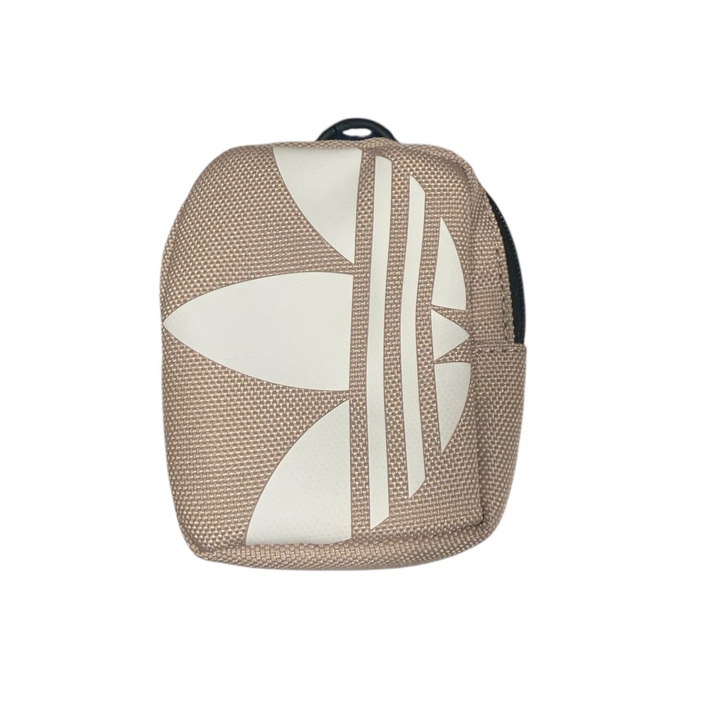 adidas Small Universal City Tech Compact Pouch with Clip Beige/Cream